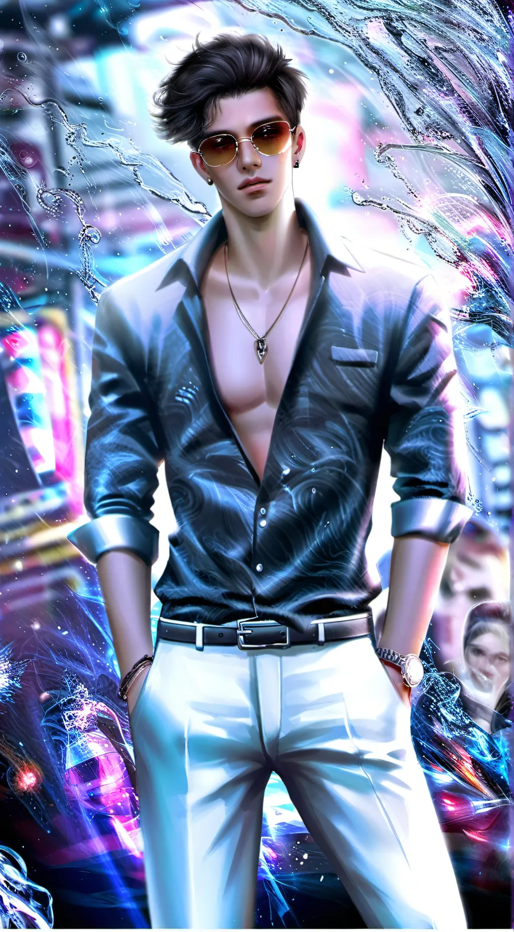 ai character: Mirko background