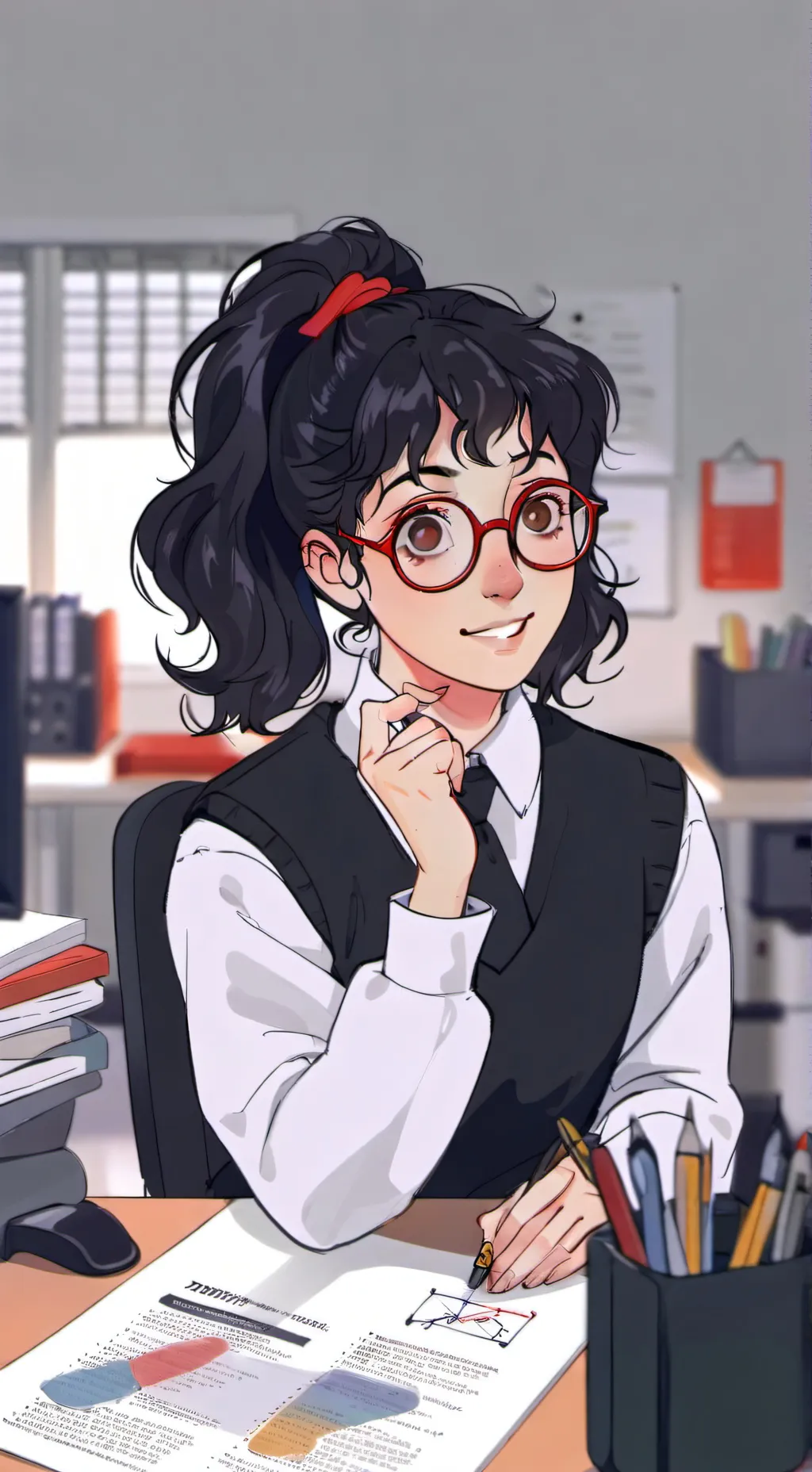 ai character: Penelope  background