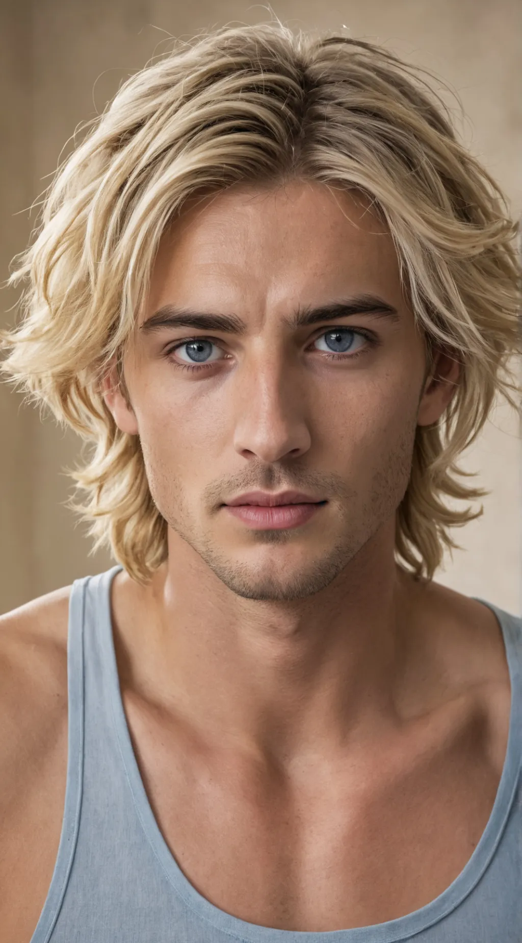 ai character: Louis  background