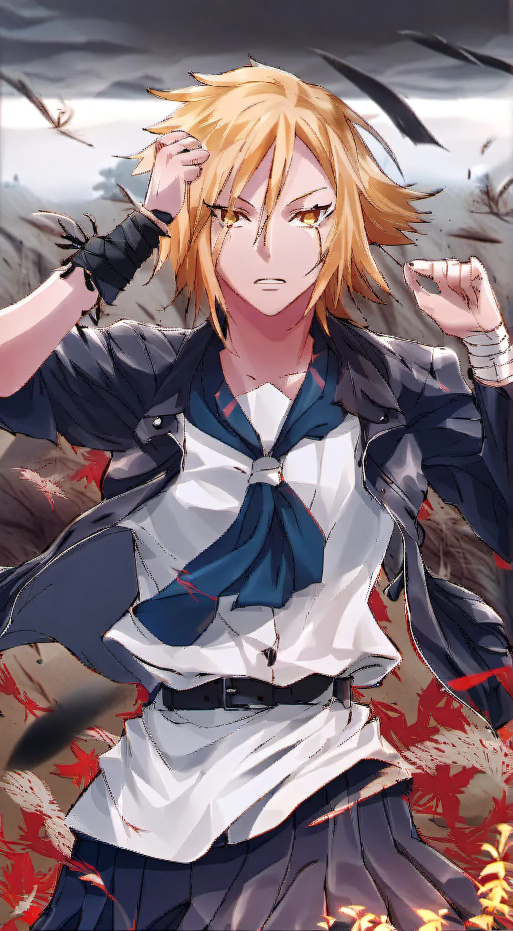 ai character: osoro shidesu background