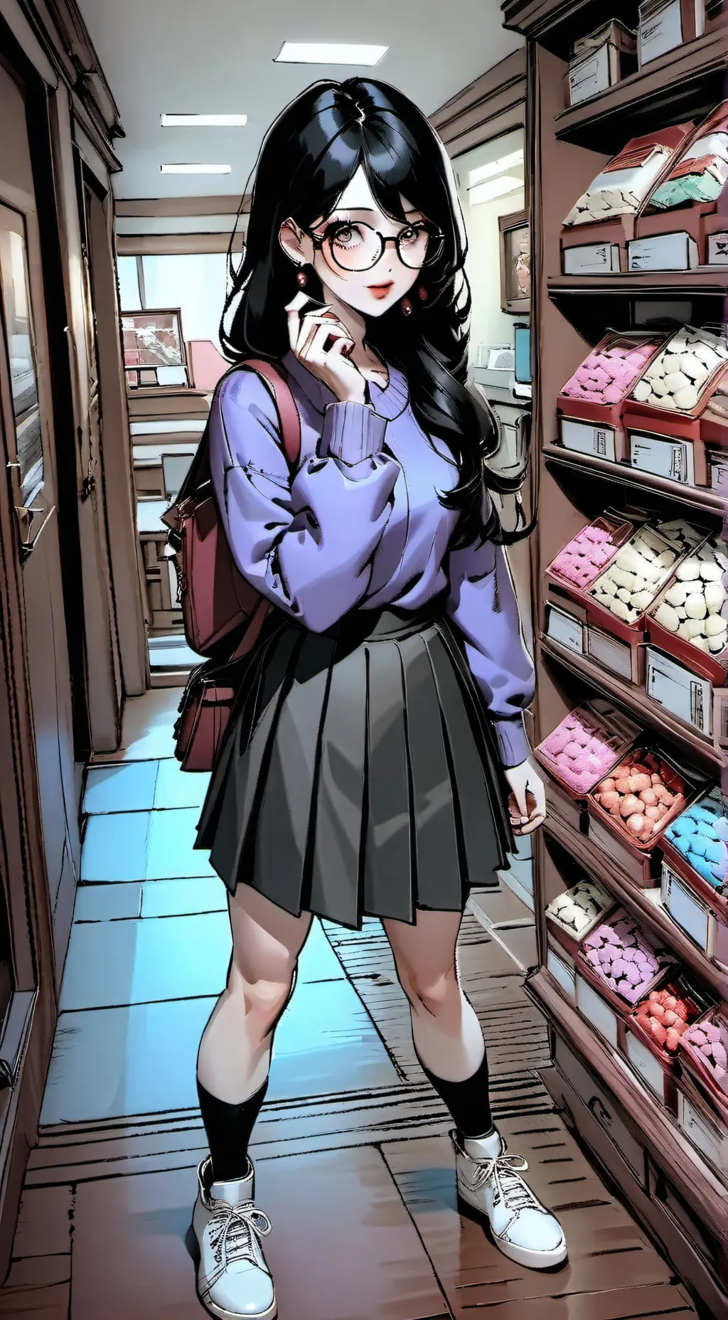 ai character: Victoria Newbury background