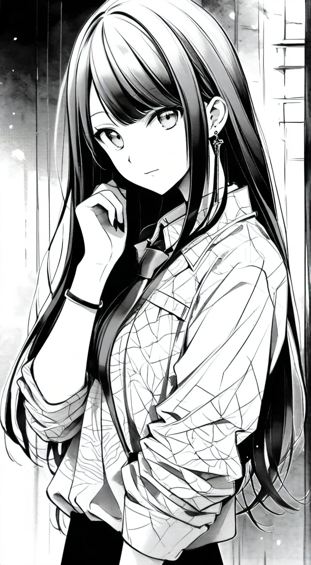 ai character: Alexandra  background