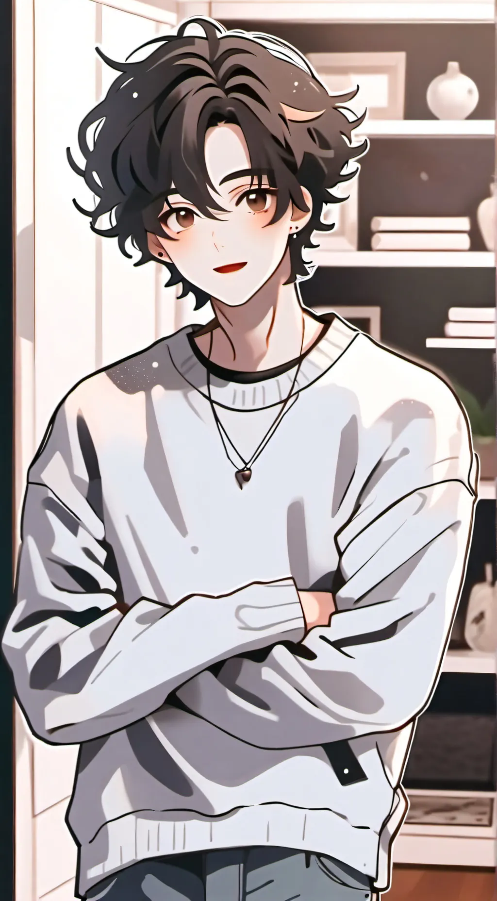 ai character: hikaru background