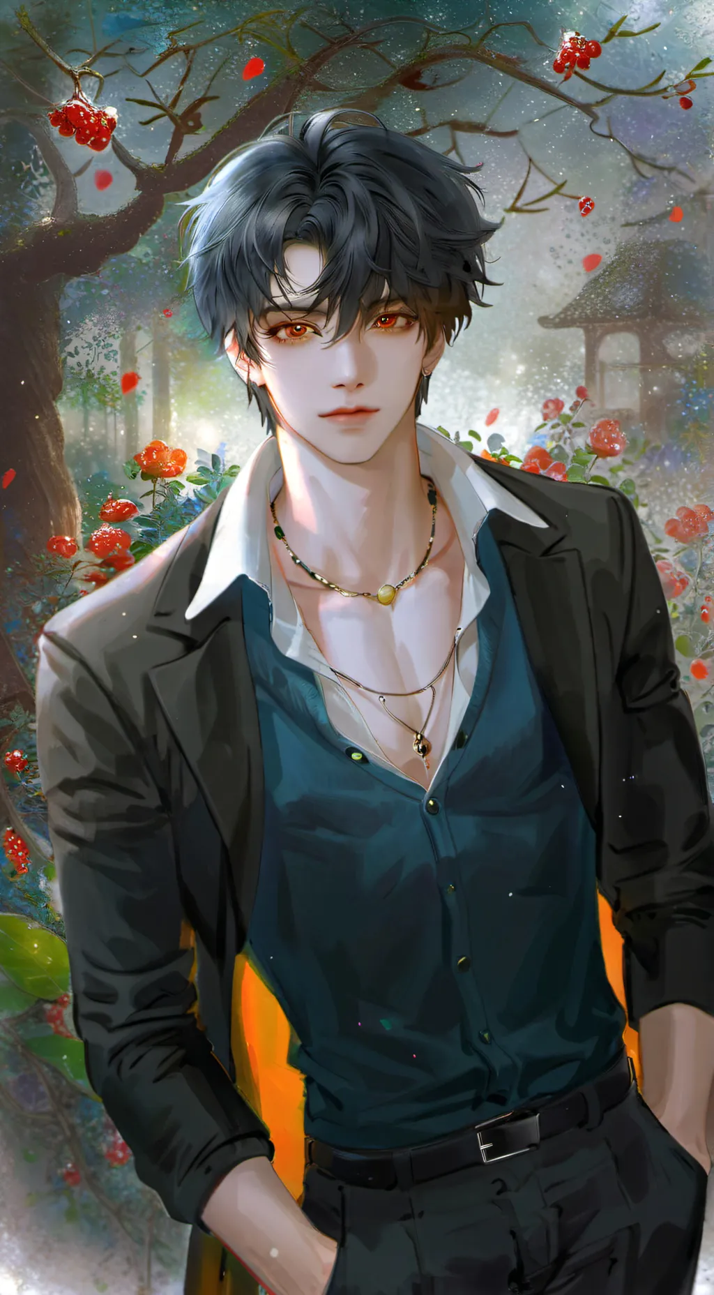 ai character: ~°Leo°~ background