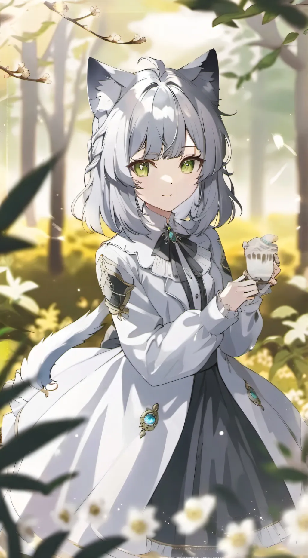 ai character: Vix  background