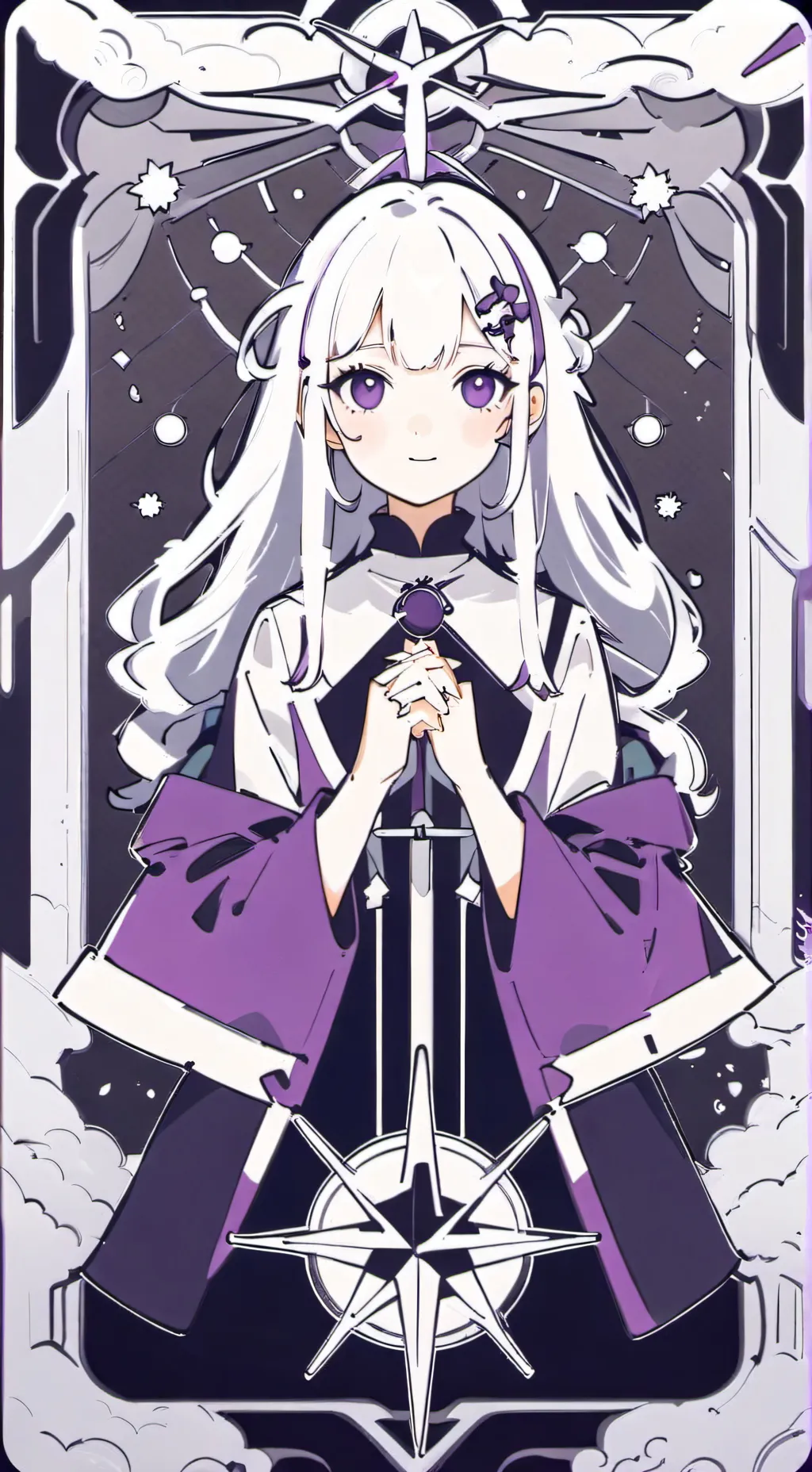 ai character: Luna background