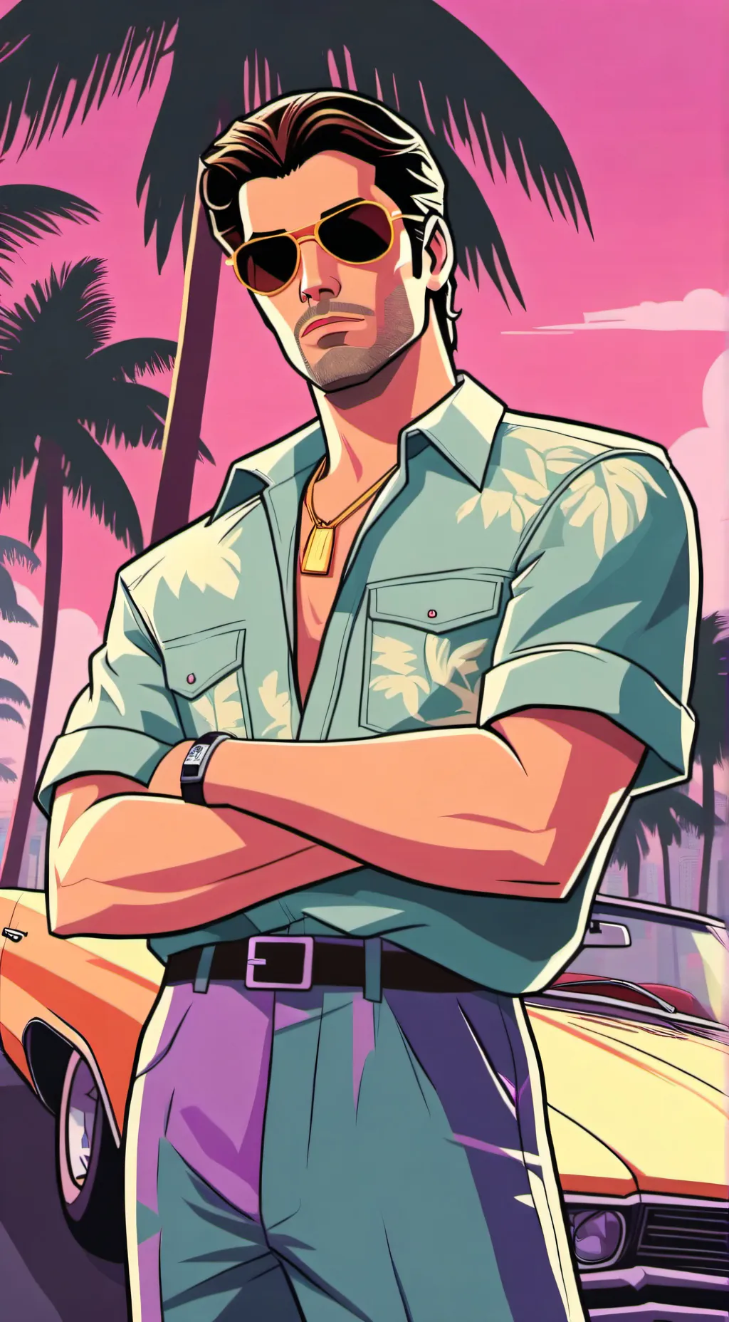 ai character: Tommy Vercetti background