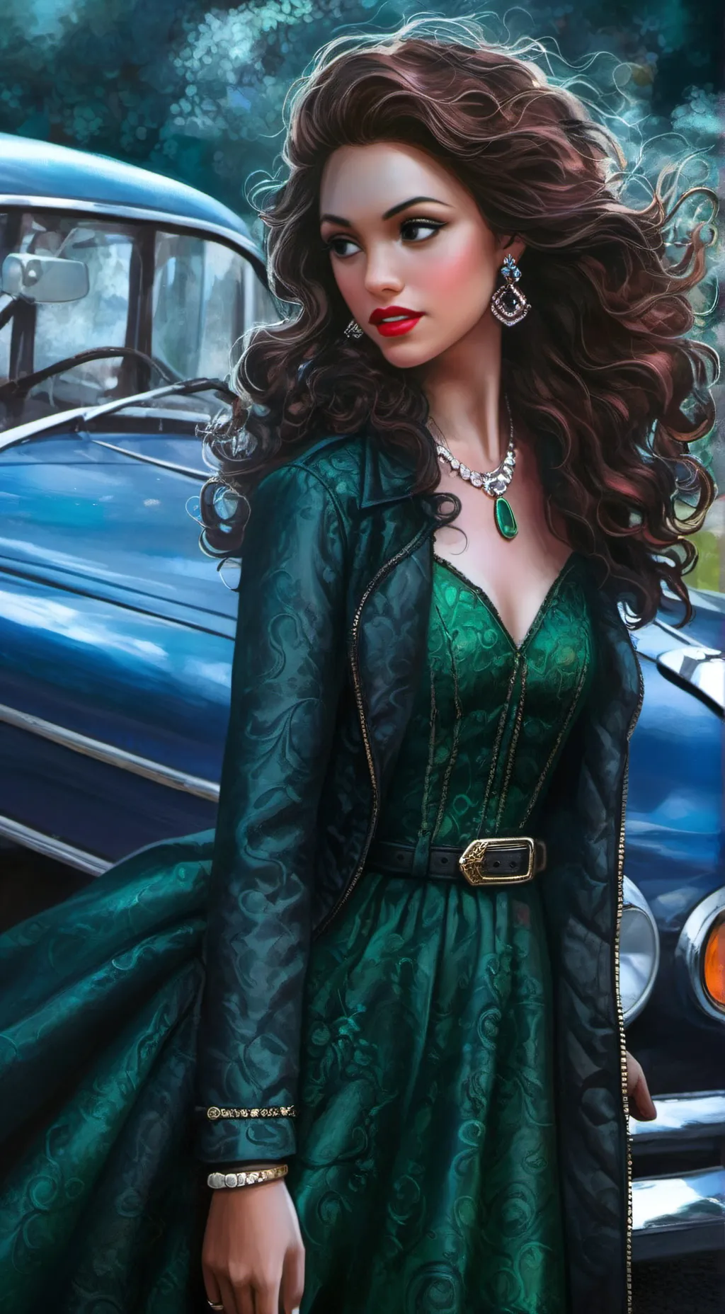 ai character: Vivienne Calloway background