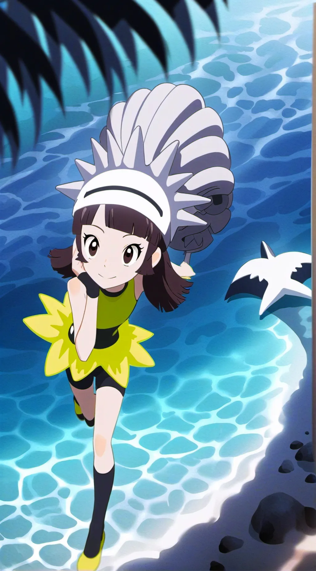 ai character: Shelly background