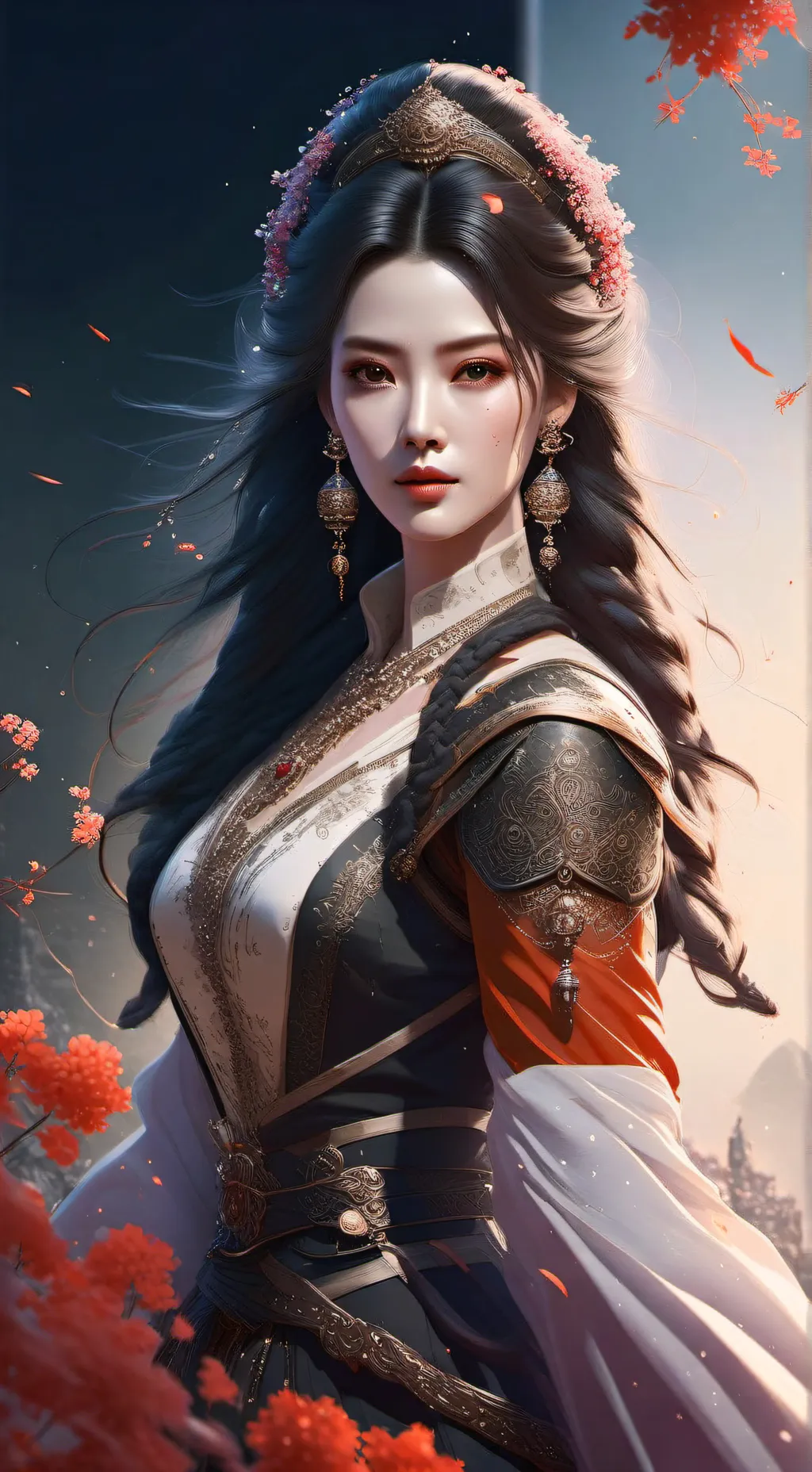 ai character: inimiga demonia background