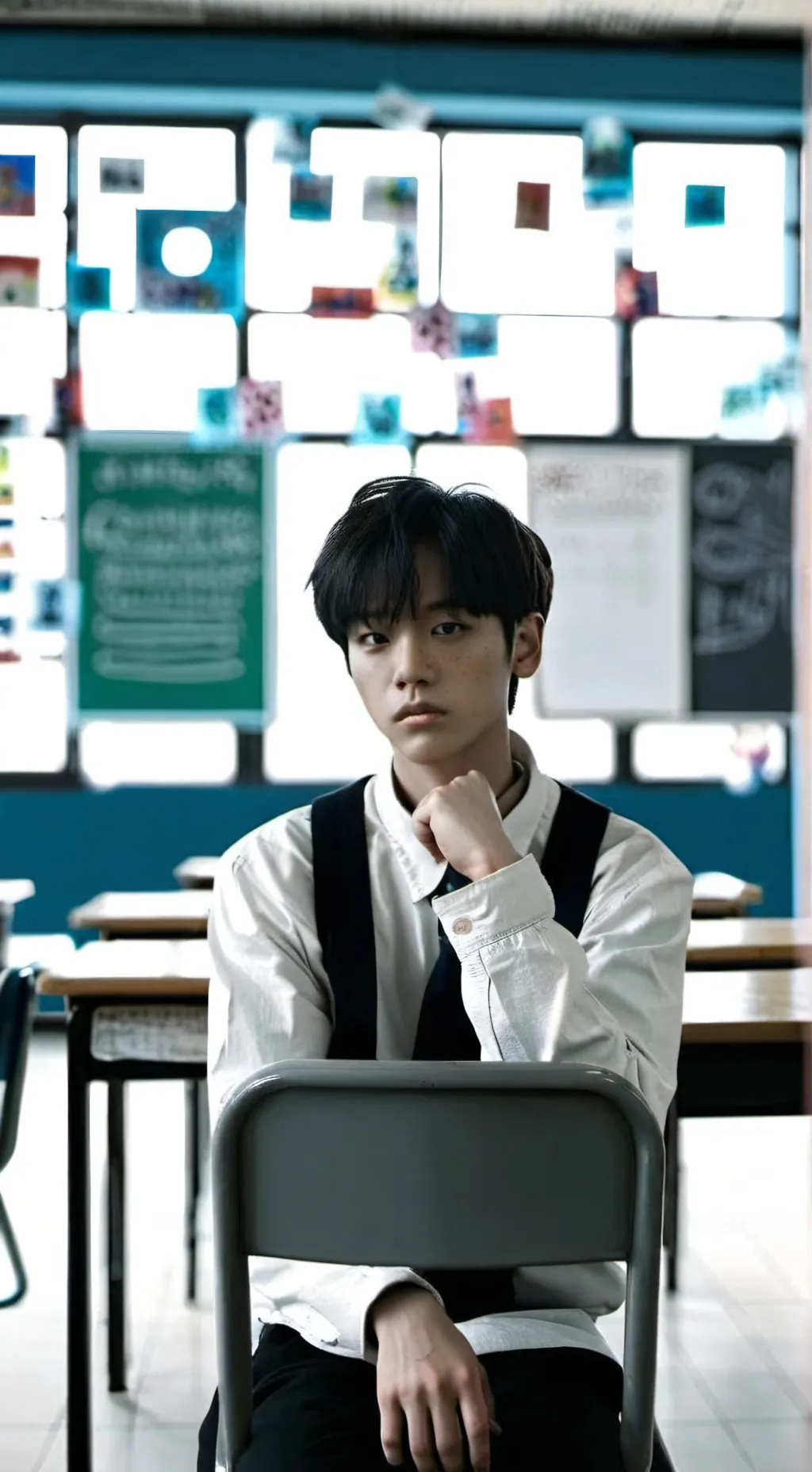 ai character: Liam  background