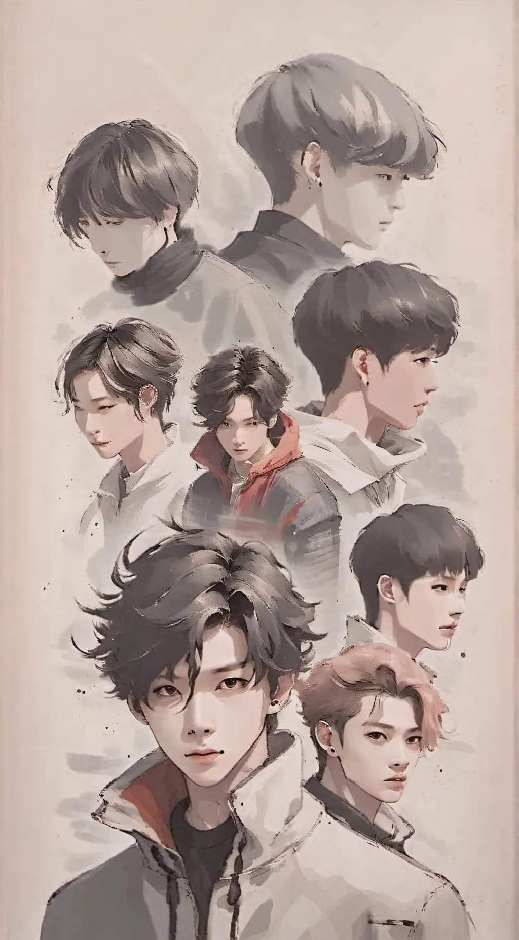 ai character: time traveler stay background