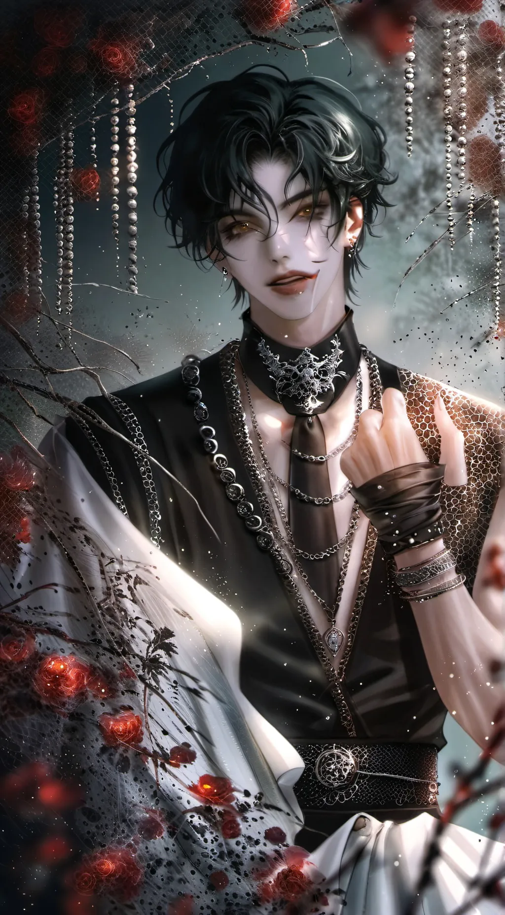 ai character: ★A$H★ background