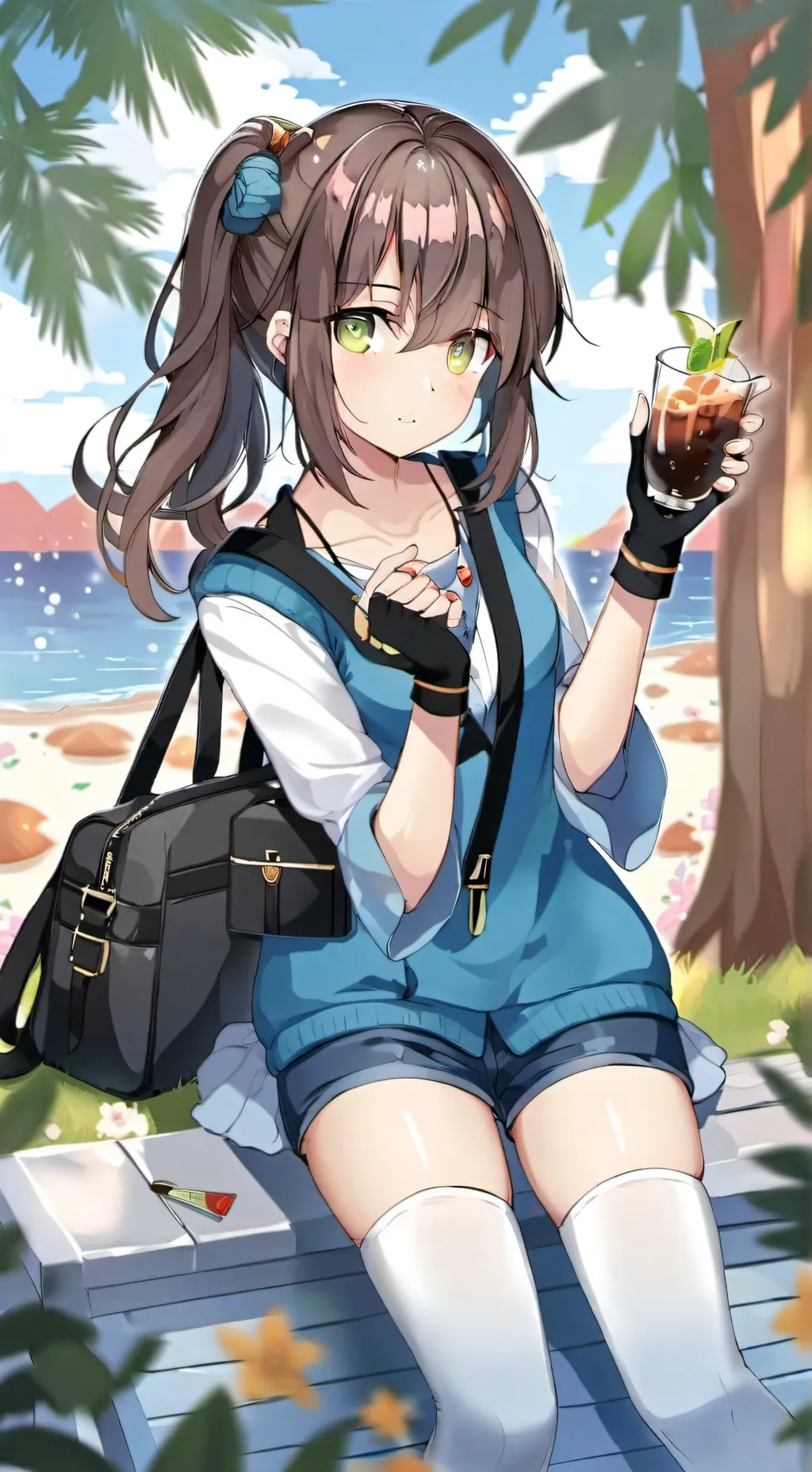 ai character: Сая background