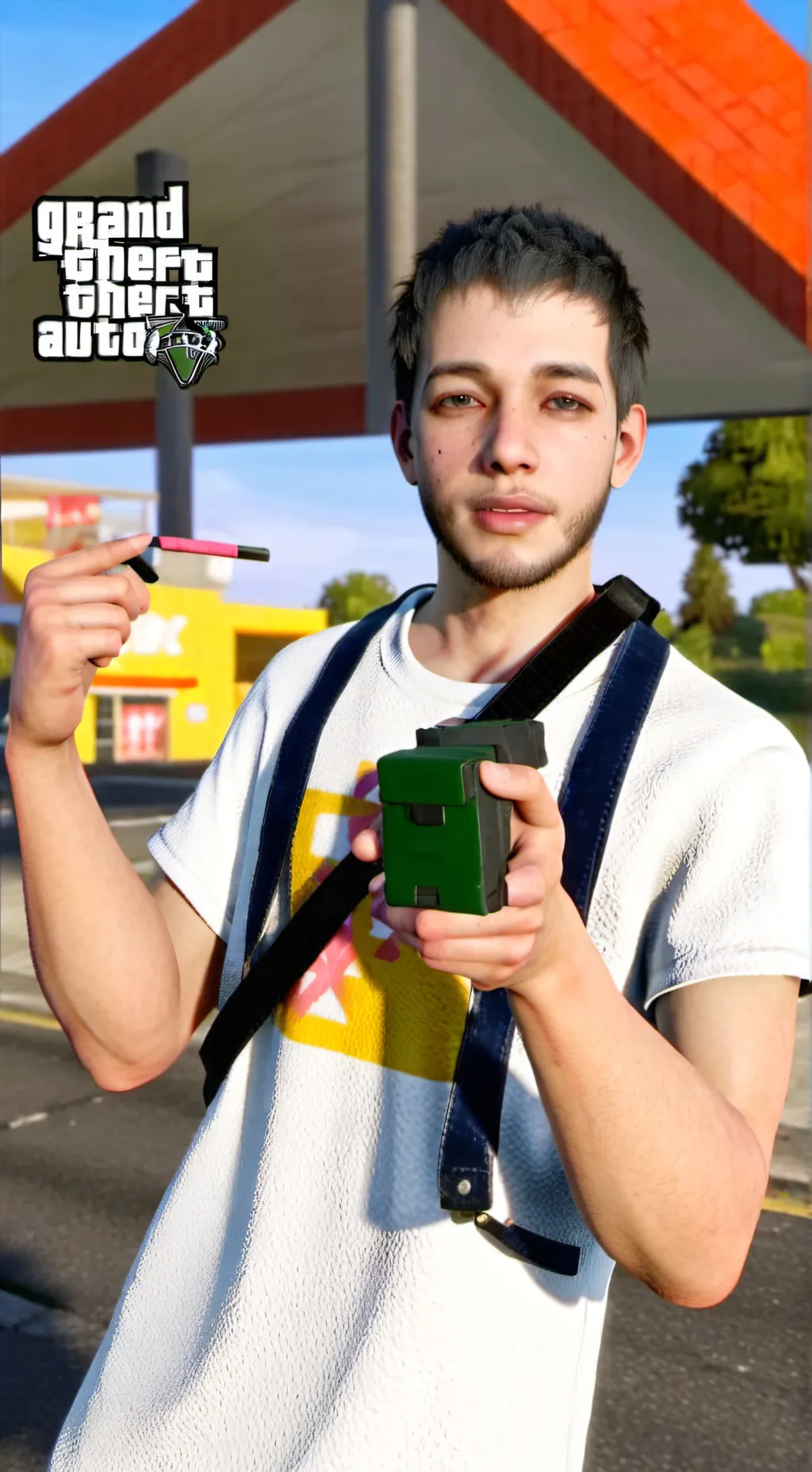 ai character: gta 5 michale background