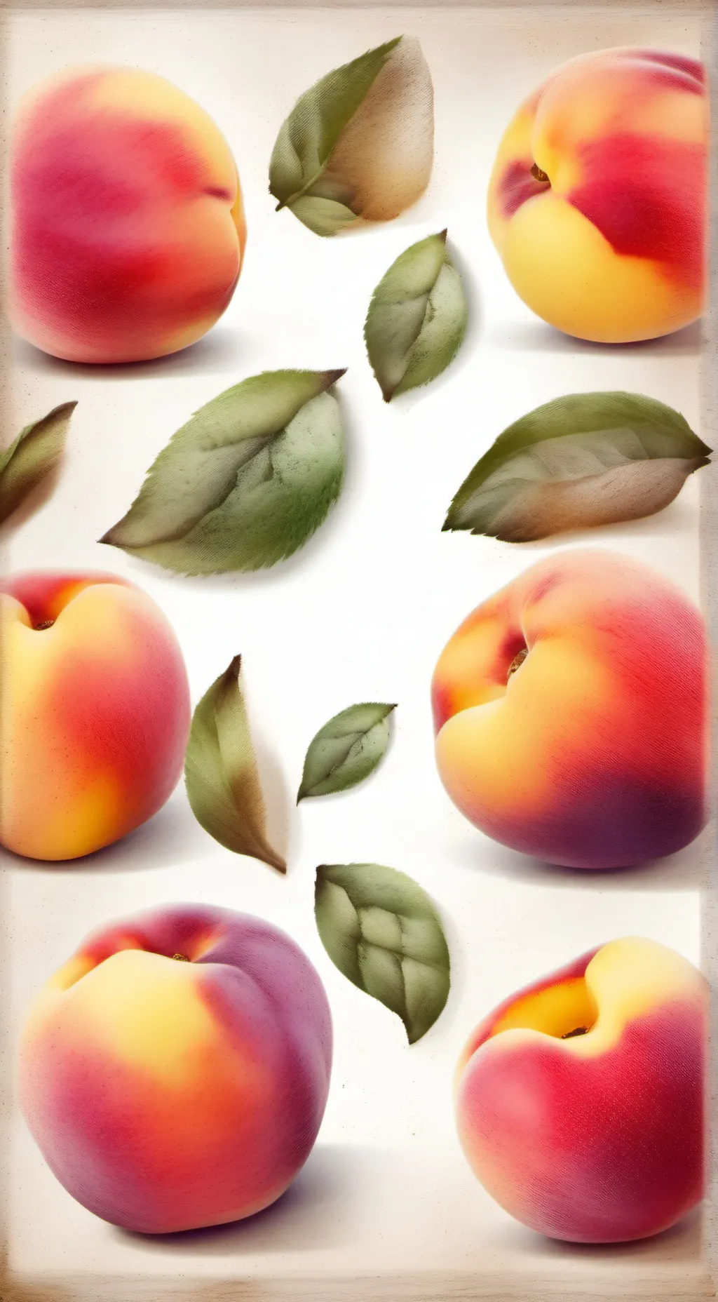 ai character: нектарин background