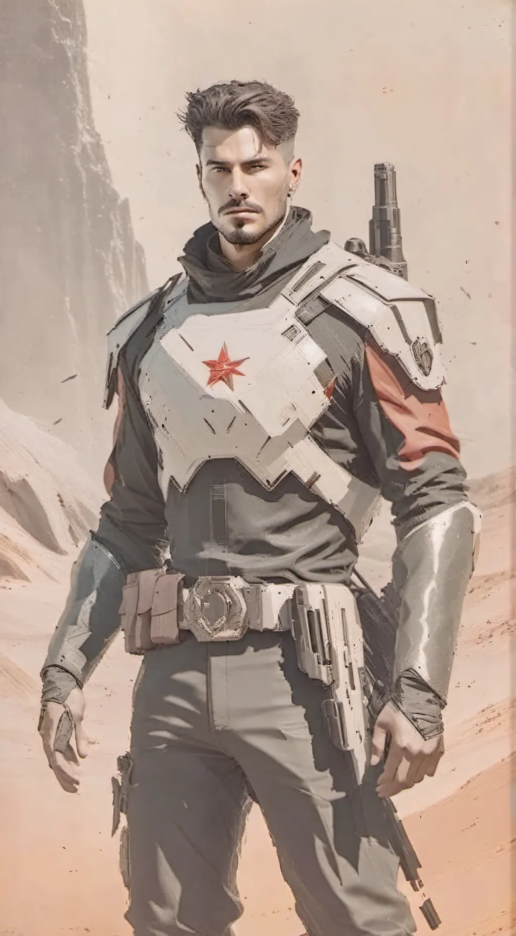 ai character: Clearium background