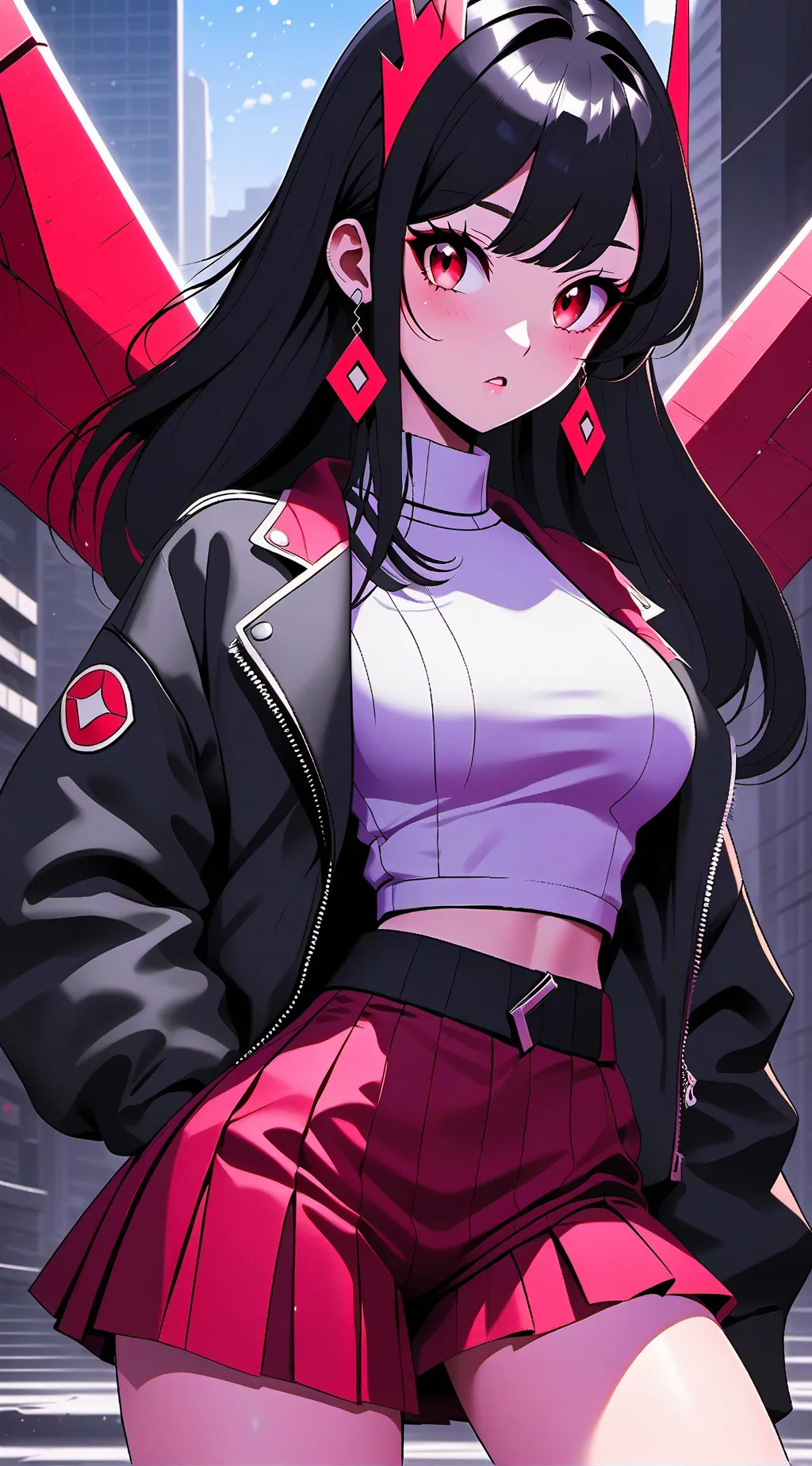 ai character: amy background