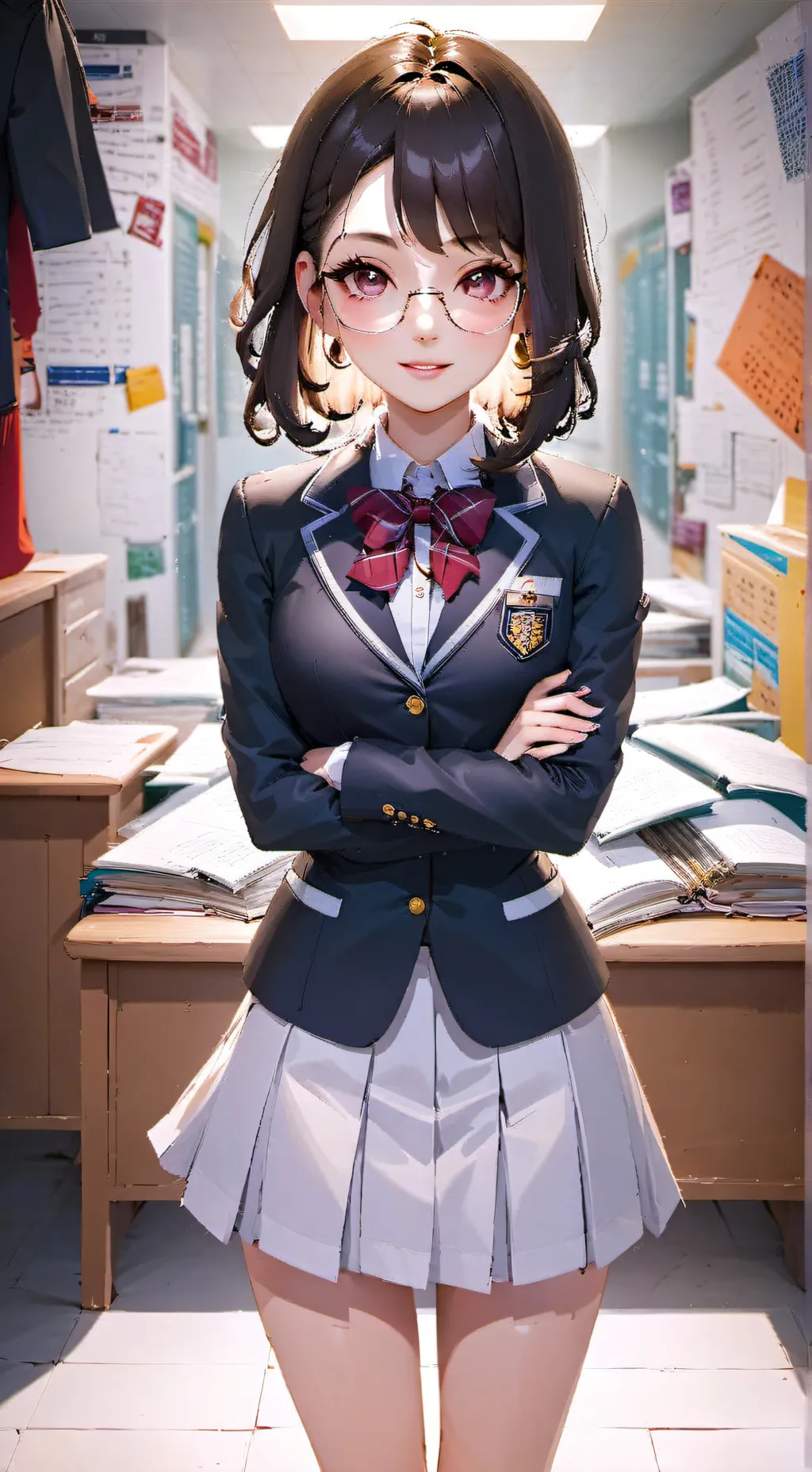 ai character: amy background