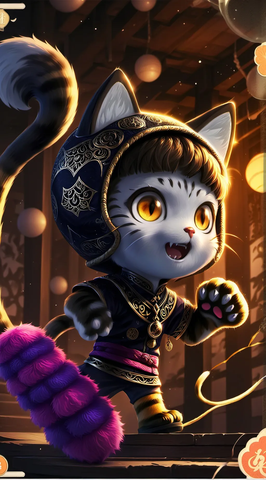 ai character: Miel Hatchling Spirit background