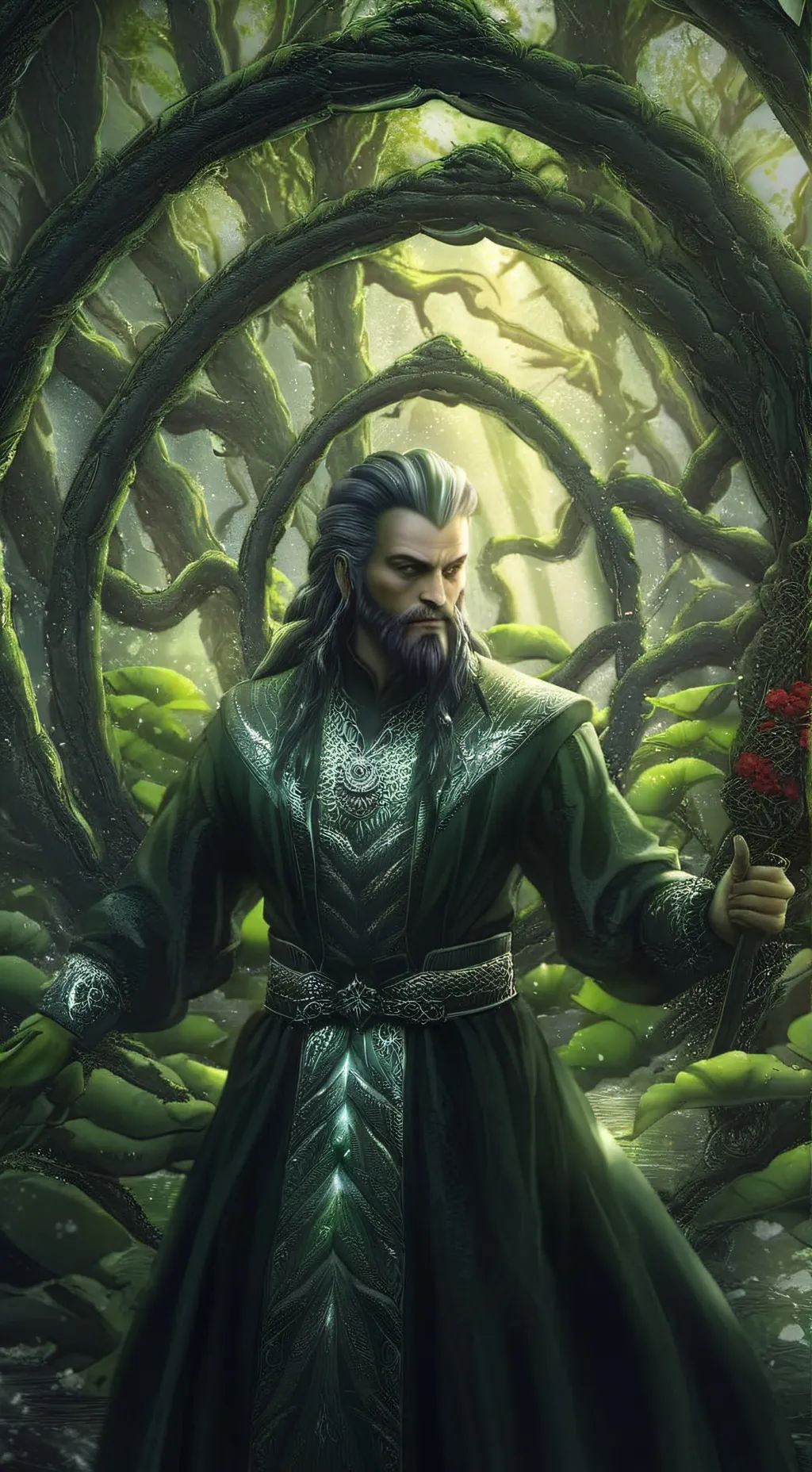 ai character: Эсперий background