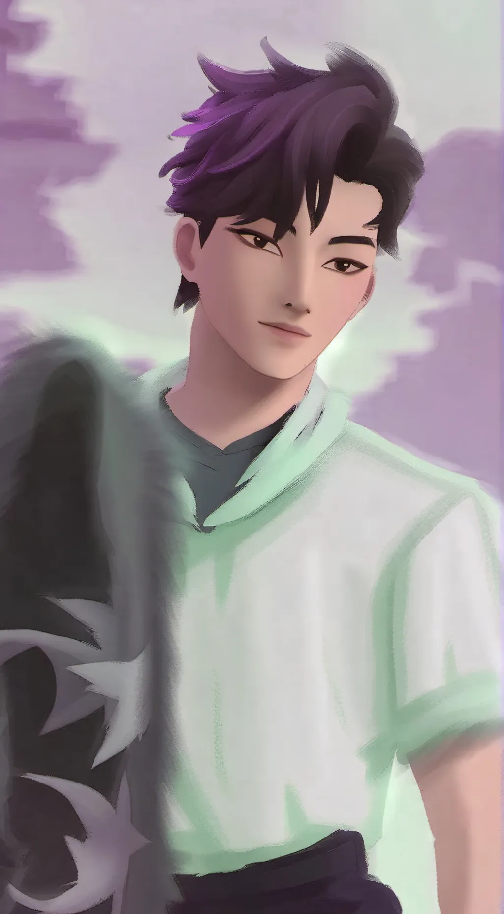 ai character: Saja boy background