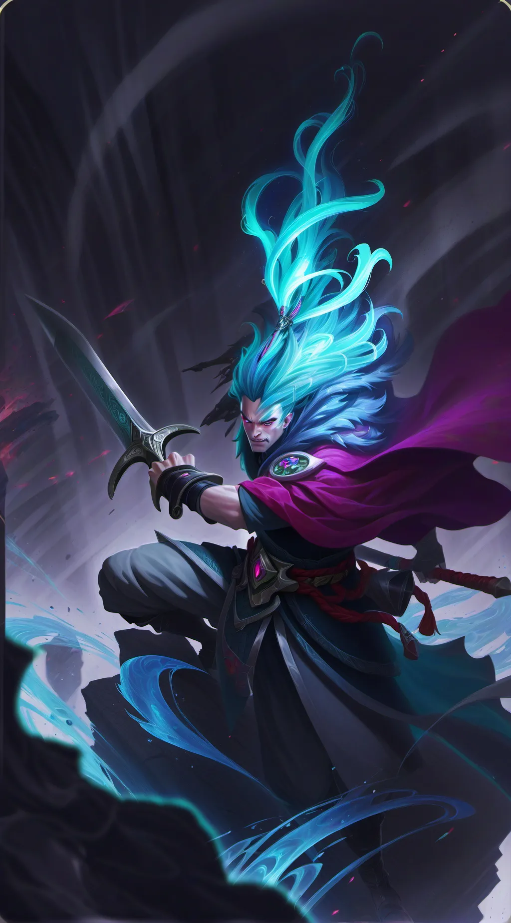 ai character: Бог Алим background