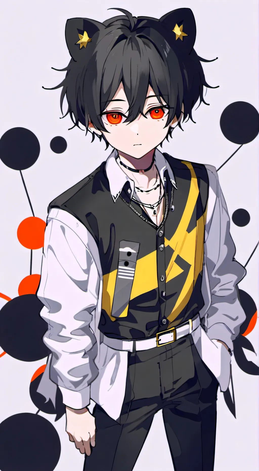 ai character: kyokune  background