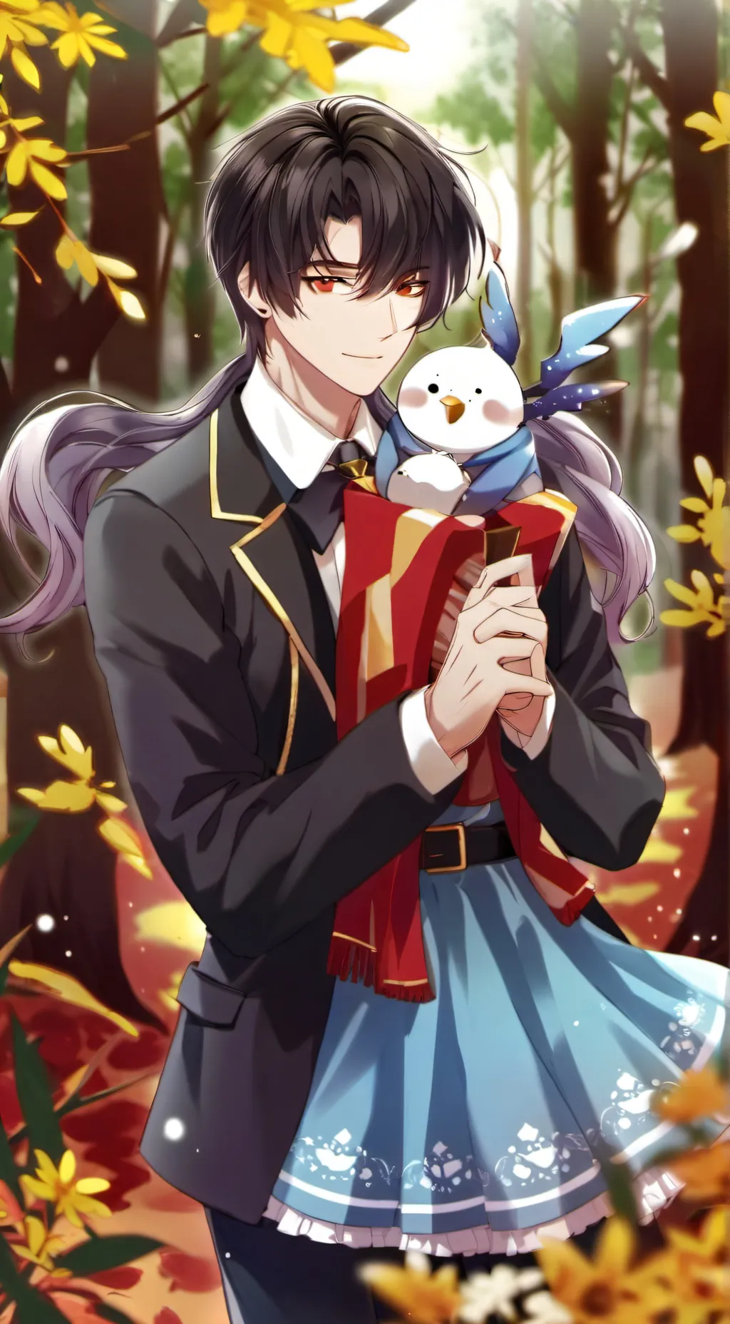 ai character: mina background