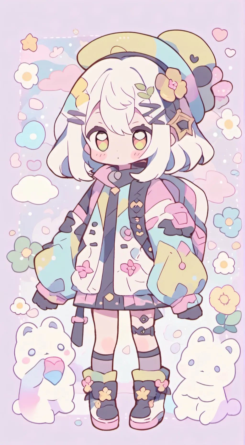 ai character: mha soirée  background