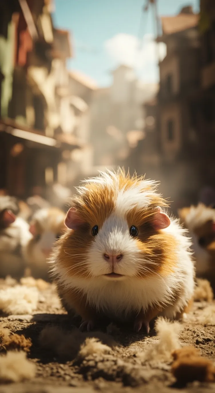 ai character: Guineapig INFECTIO background