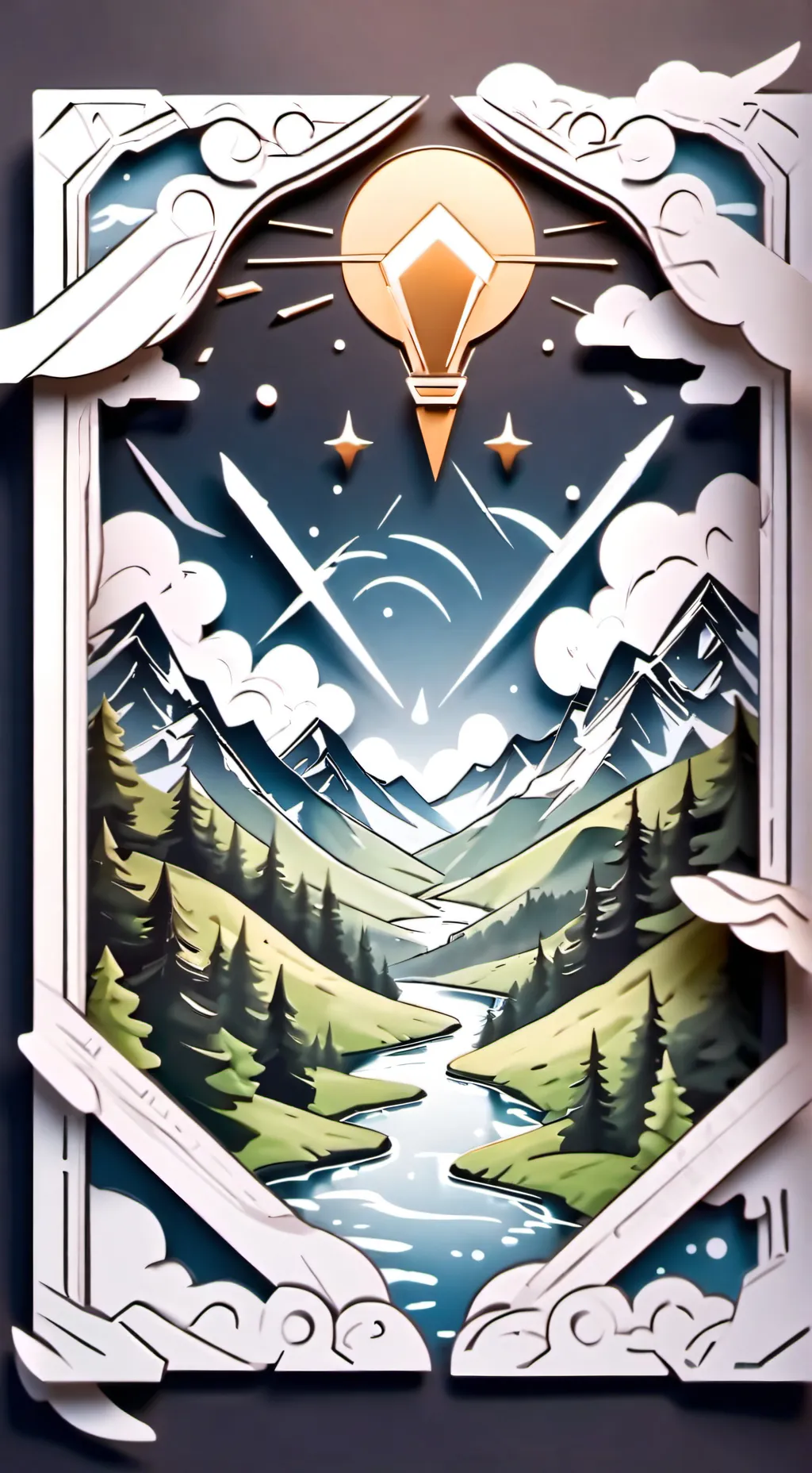 ai character: !MidnightGalaxy! background