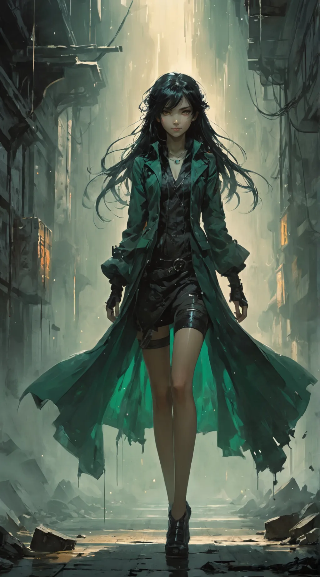 ai character: Elara background