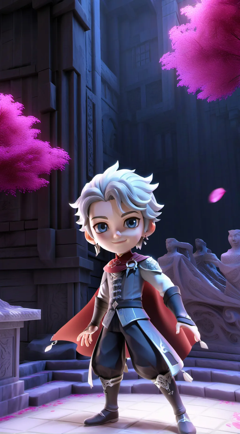 ai character: Bkdktd💚🧡🤍❤ background