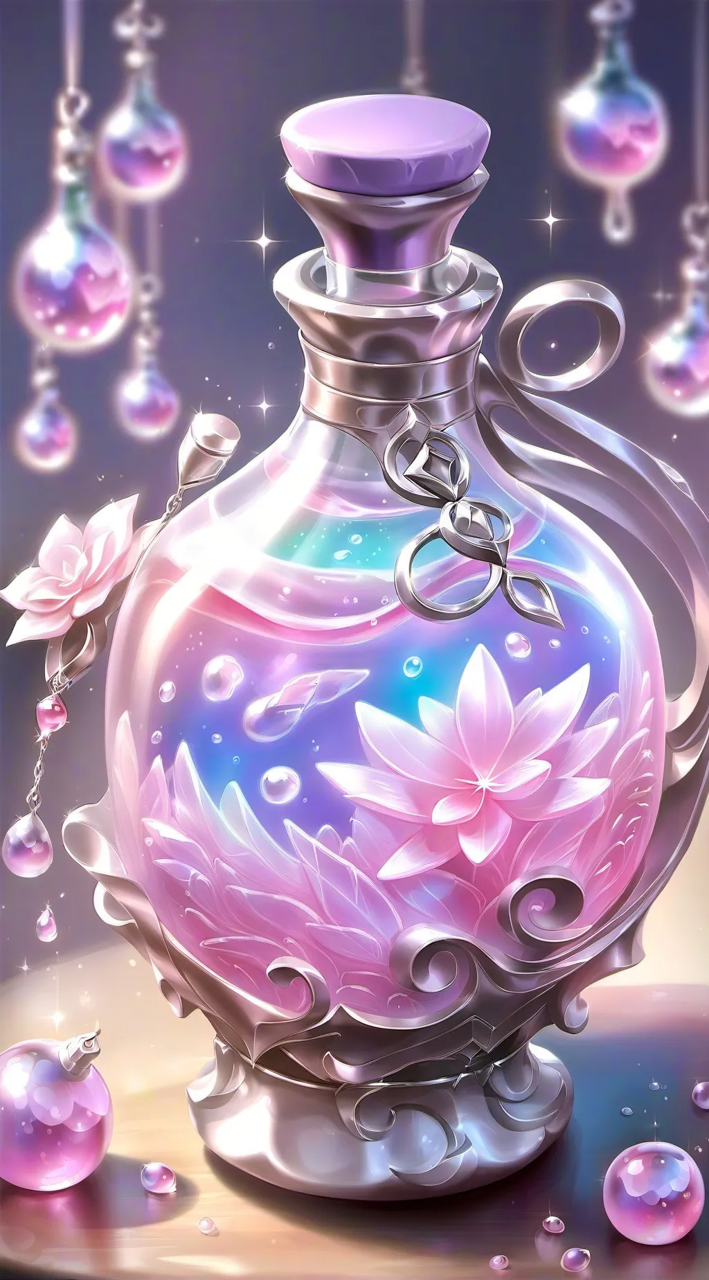 ai character: kpdhs feminine pot background