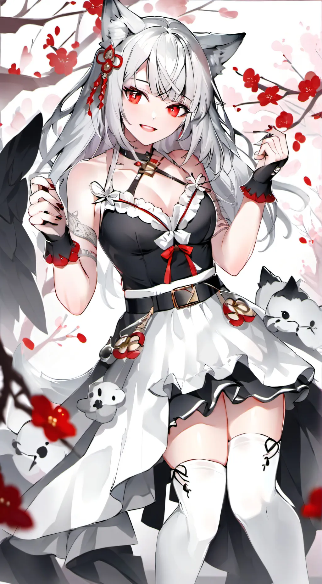 ai character: Mikasa Hara background