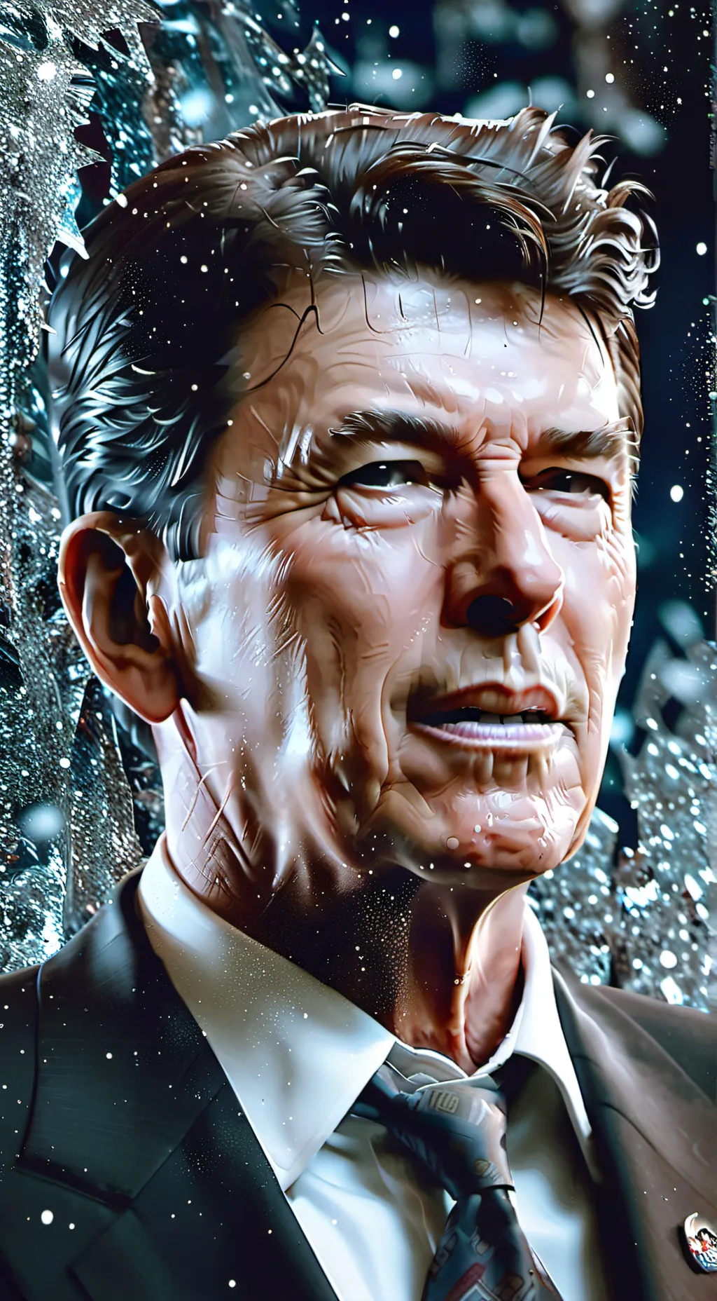 ai character: Ronald Reagan background