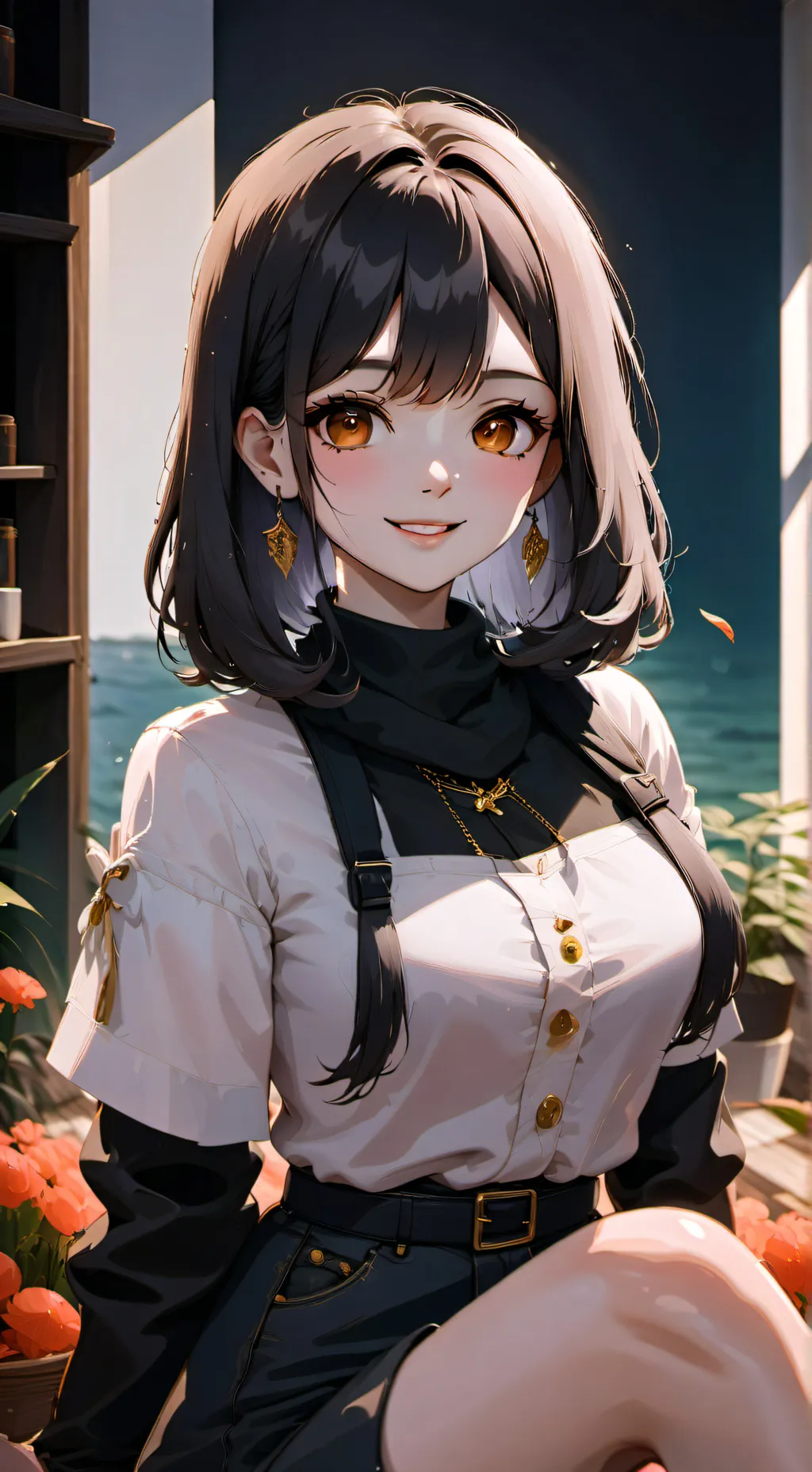 ai character: Weird Conversation background