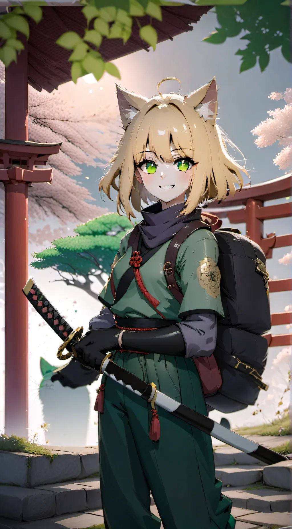 ai character: Yuki  background