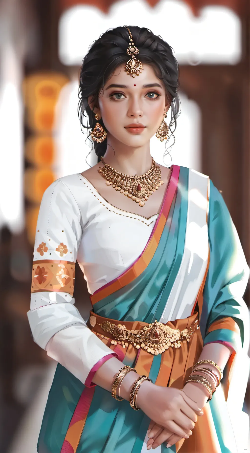 ai character: Kaalaa Bauna background