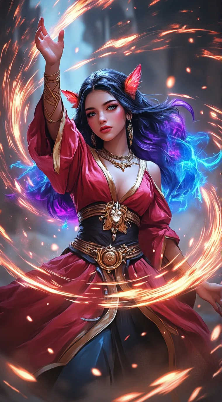 ai character: Milly potter? background