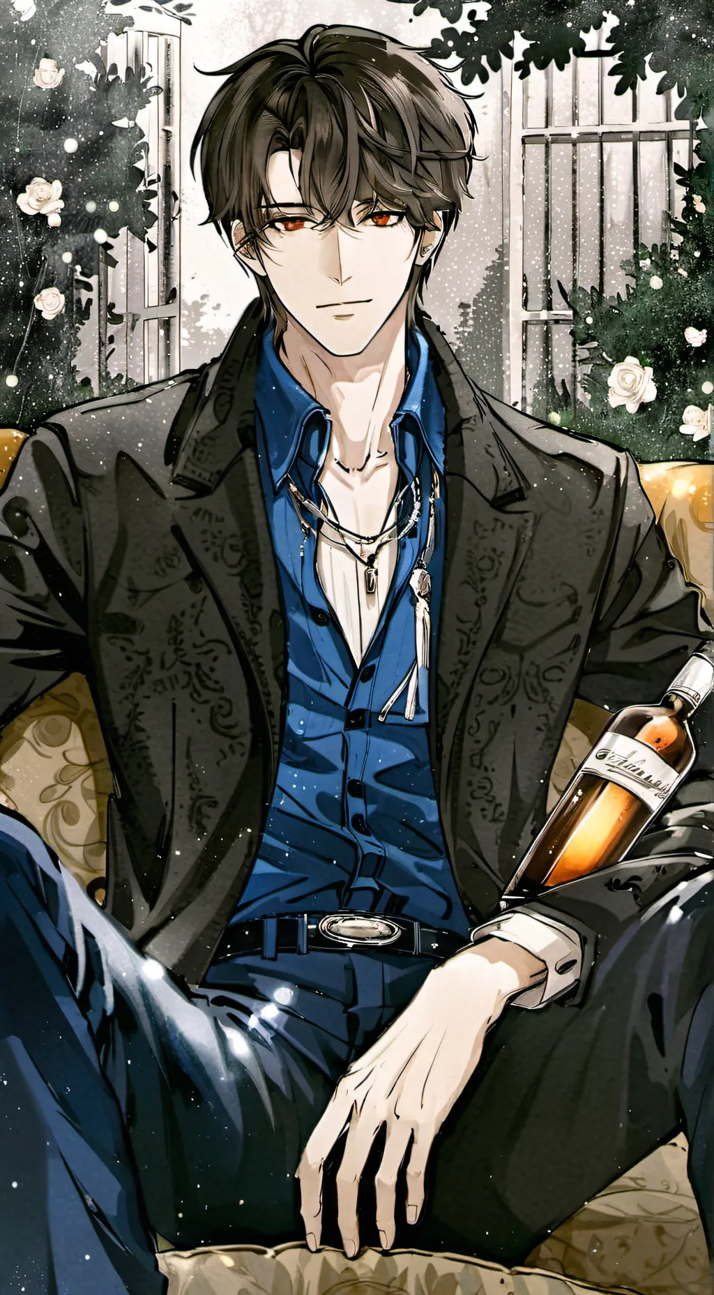 ai character: David Tahan background