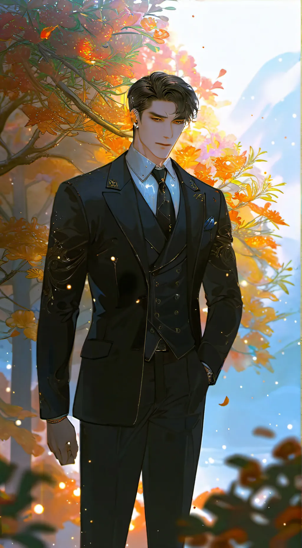ai character: Damon background