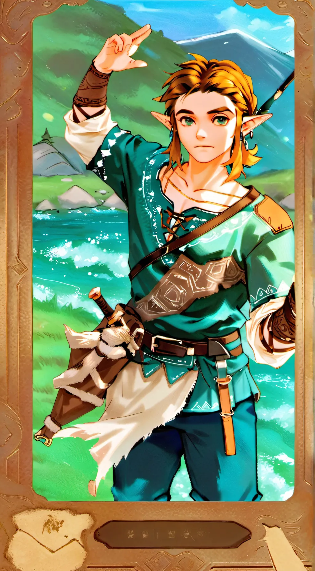 ai character: link background