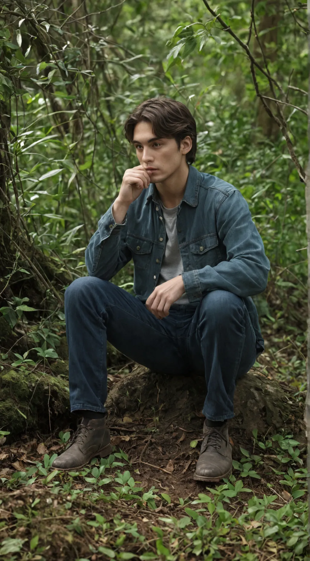 ai character: Joshua Delaney  background