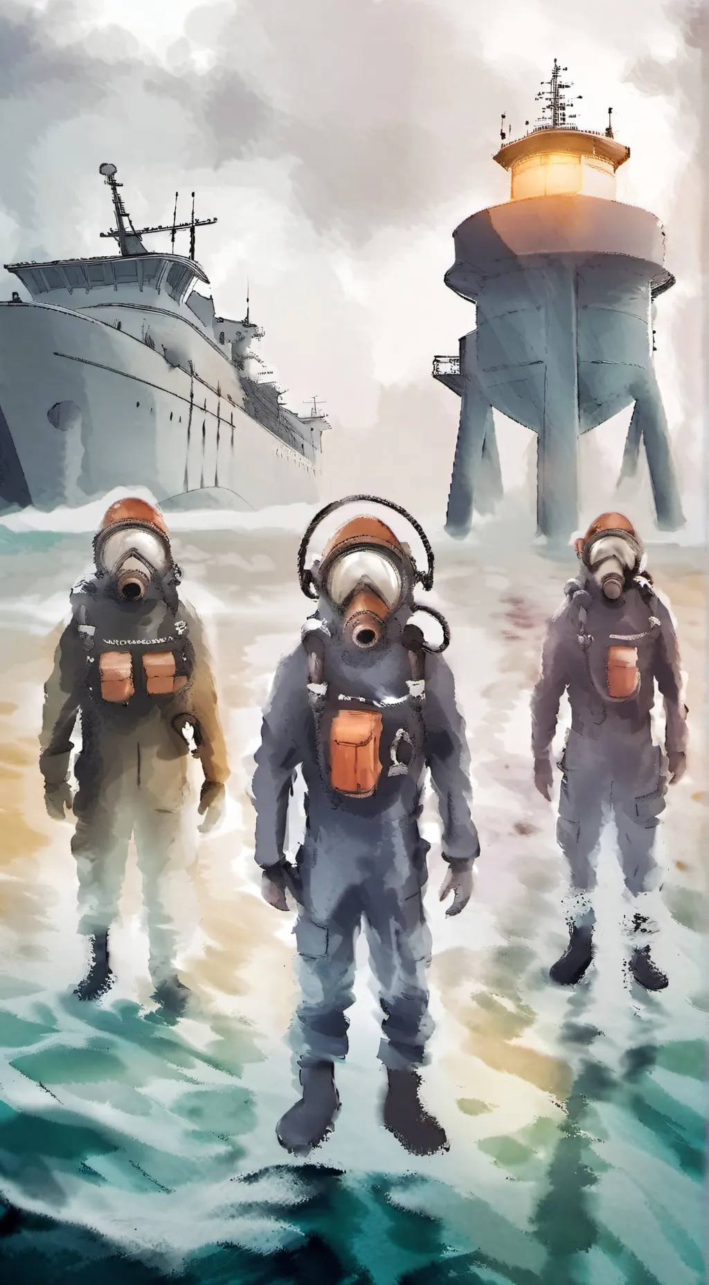 ai character: 🌊 Abyss Unit 9 background