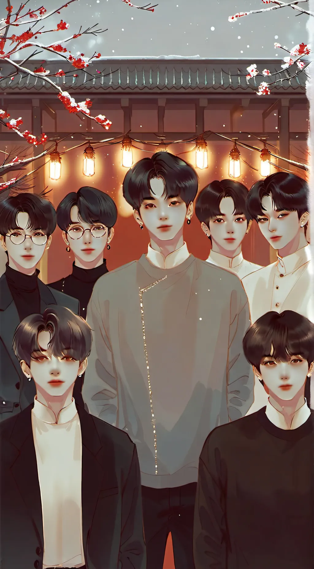 ai character: straykids background