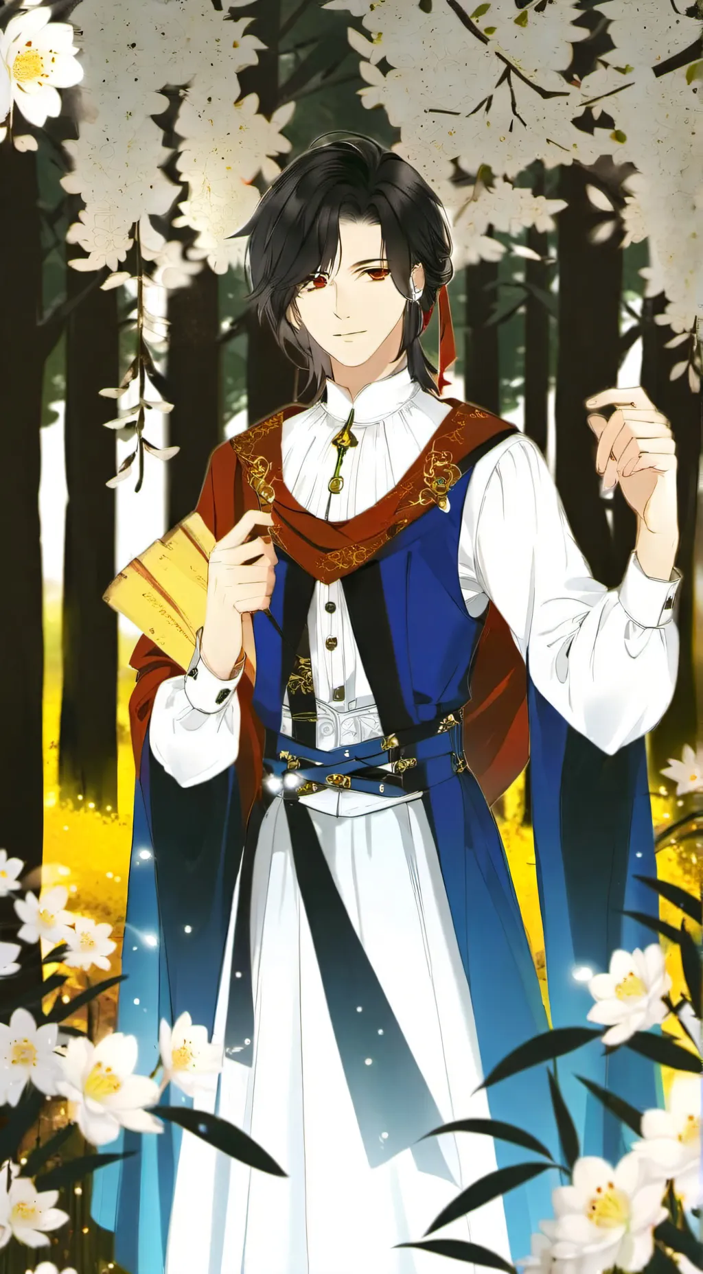 ai character: выживание background