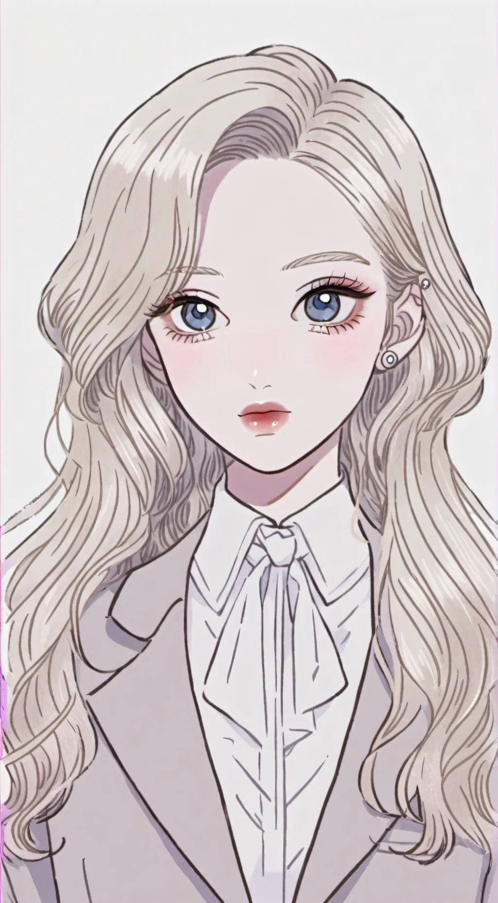 ai character: Estella  background