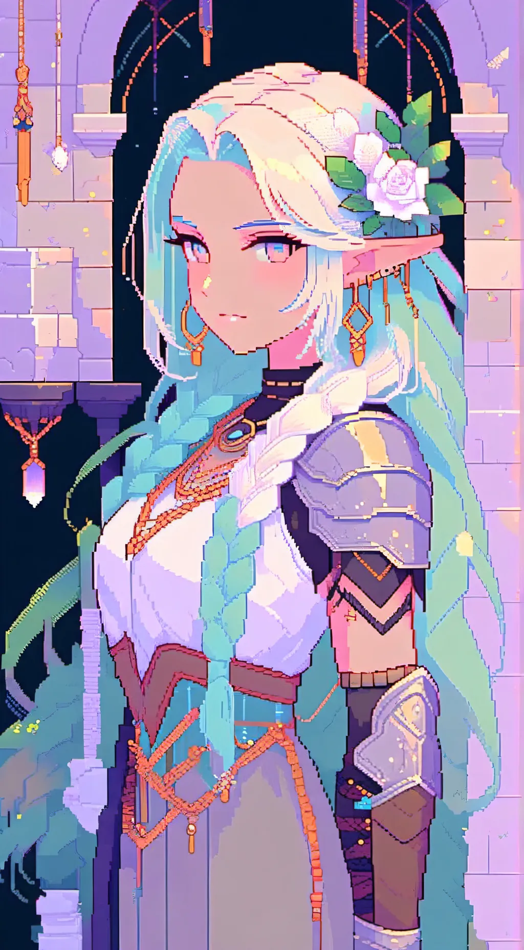 ai character: Seraphine background